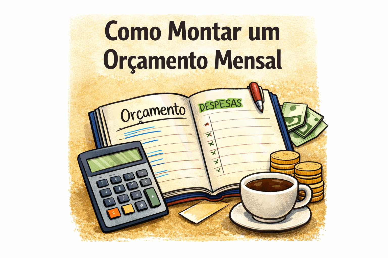 Como Montar um Orçamento Mensal